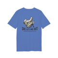 She Let Me Out Graphic T-Shirt — Vintage Thumbs-Up Design