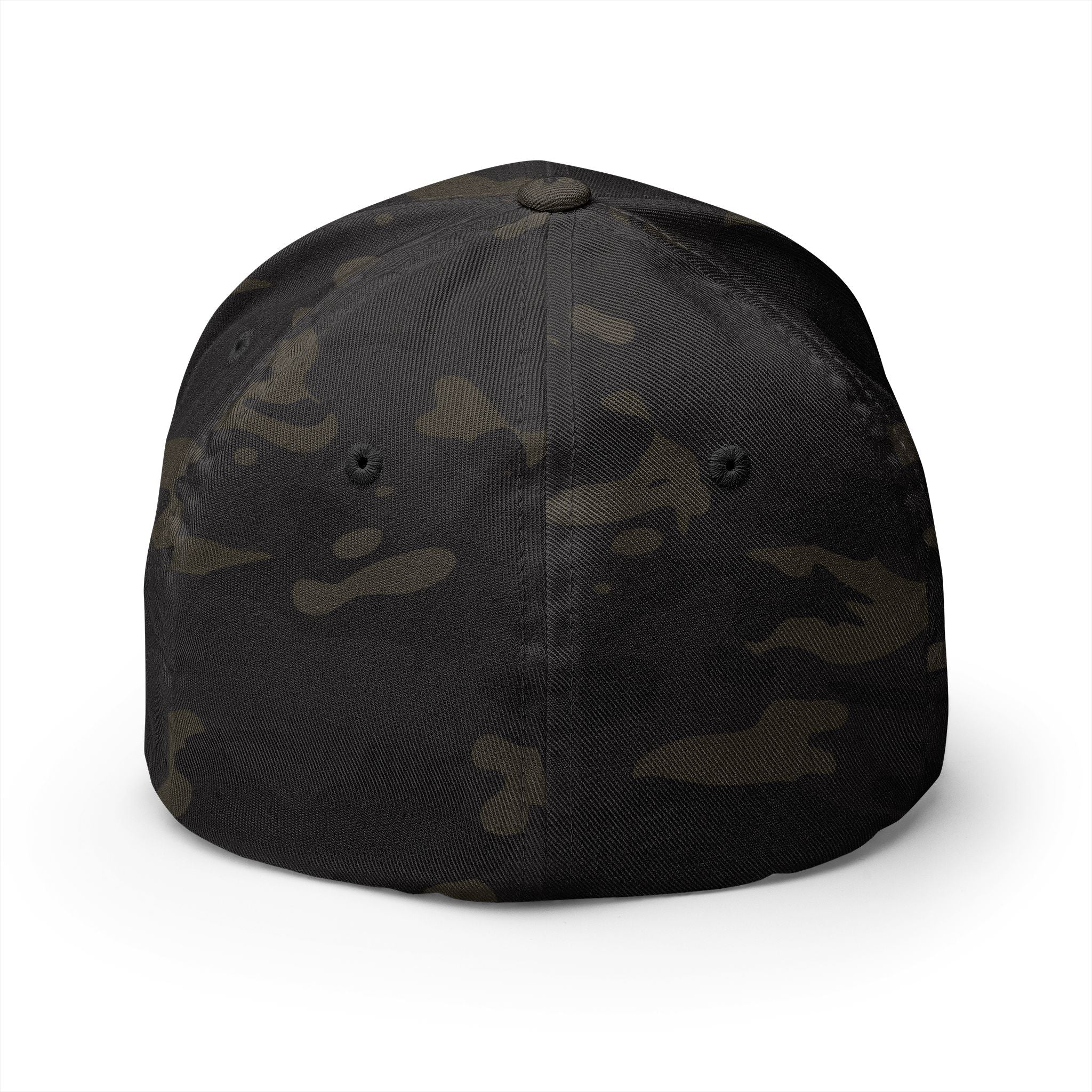 SLMO Silver Edition Embroidered — Structured Closed-Back Cap