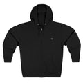 SLMO Silver Edition Back Shoulder Tag , Full Zip Hoodie