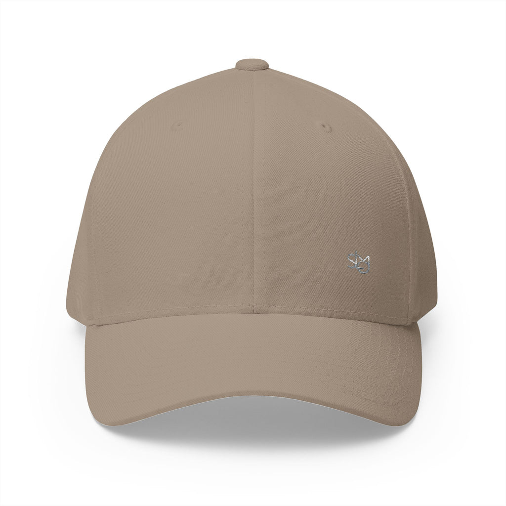 SLMO Silver Edition Embroidered — Structured Closed-Back Cap