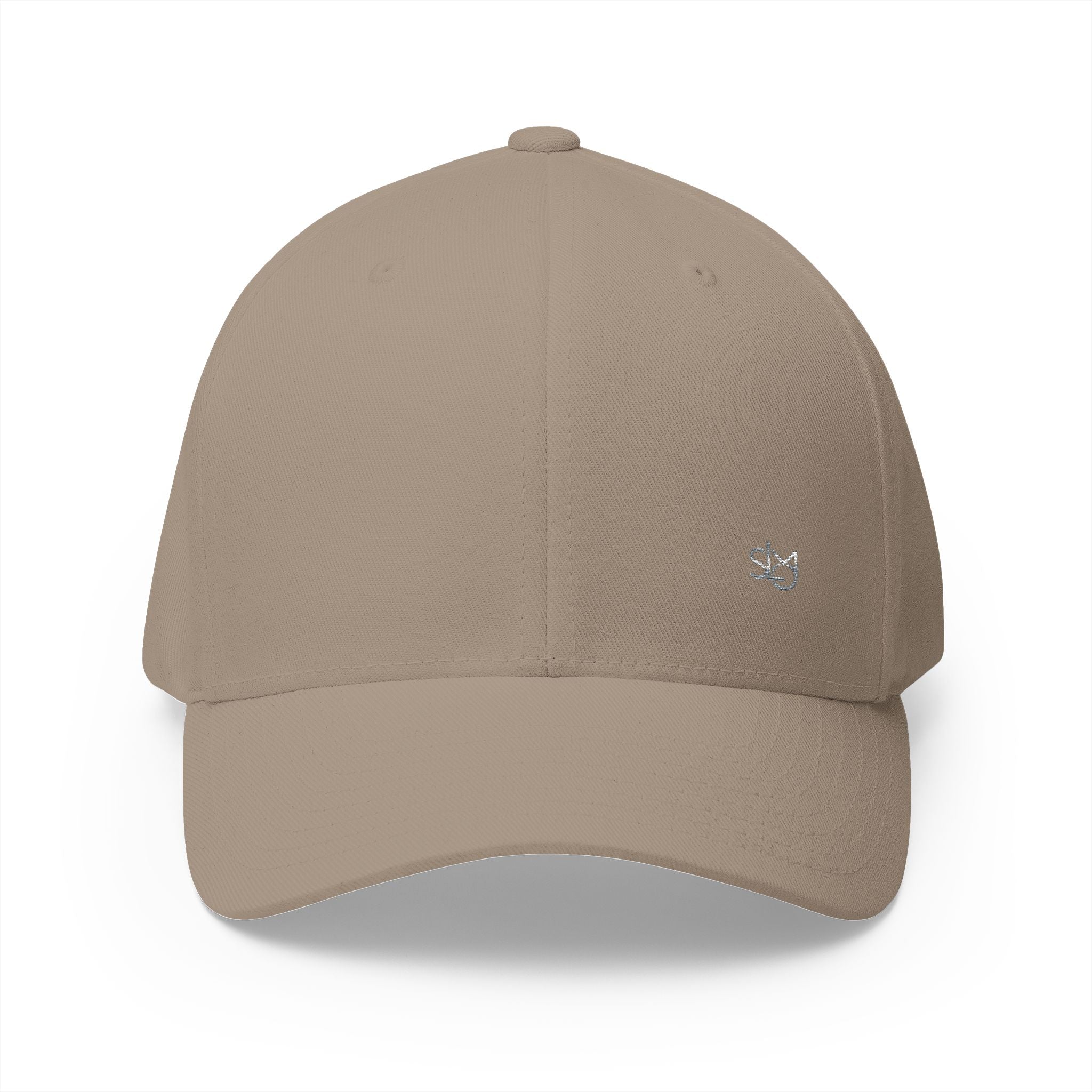 SLMO Silver Edition Embroidered — Structured Closed-Back Cap