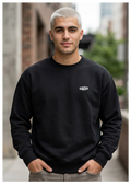 She Let Me Out ,White Chain, Crewneck Sweatshirt