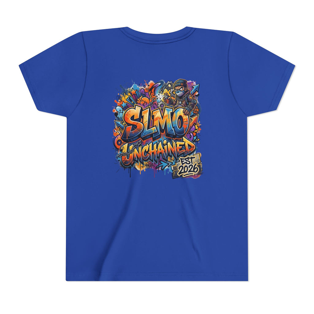 Slmo Unchained" Colorful Street-Art Kids T-Shirt (Est. 2026)