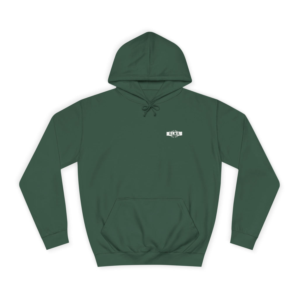 S.L.M.O White Chain Hoodie -Comfort Fit