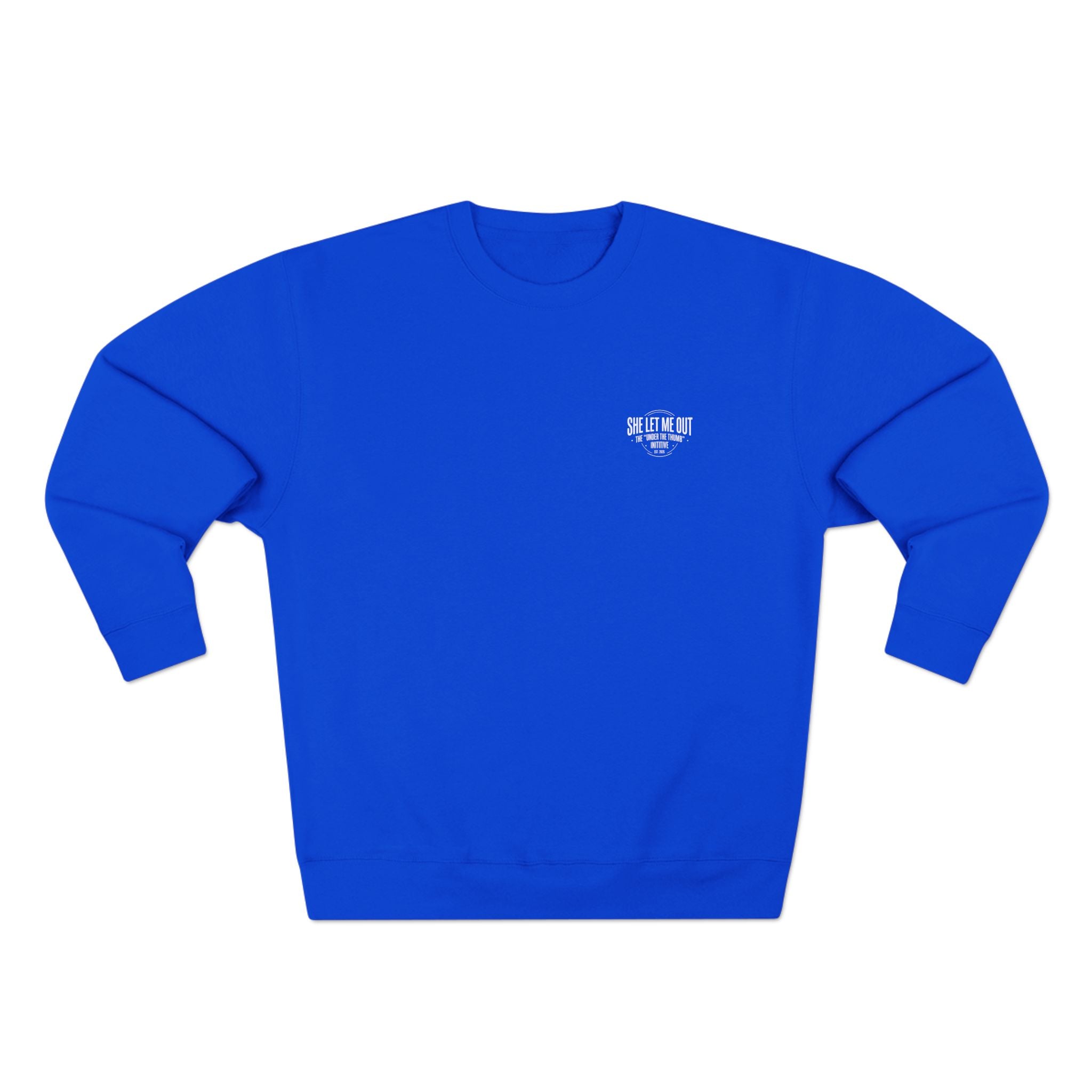 'She Let Me Out ' The Oval Edition Crew Neck Sweatshirt, Premium
