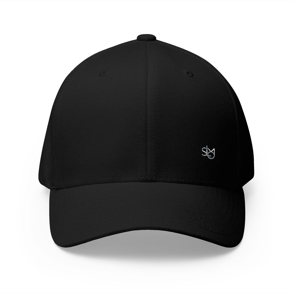 SLMO Silver Edition Embroidered — Structured Closed-Back Cap