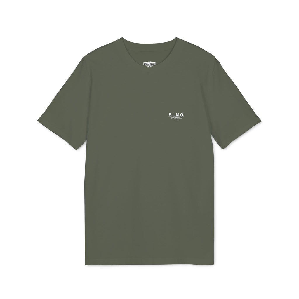 SLMO Unchained Est 2026 Back Welsh Dragon Premium t-shirt