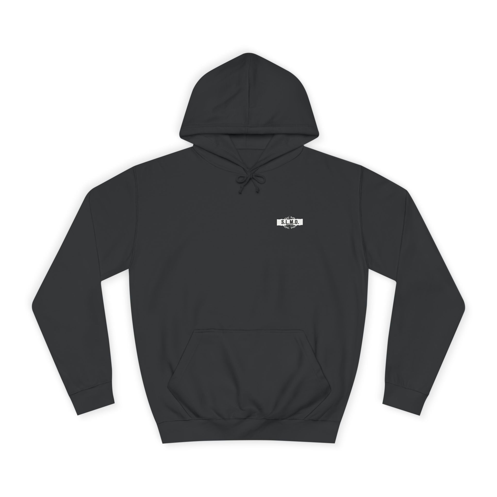S.L.M.O White Chain Hoodie -Comfort Fit
