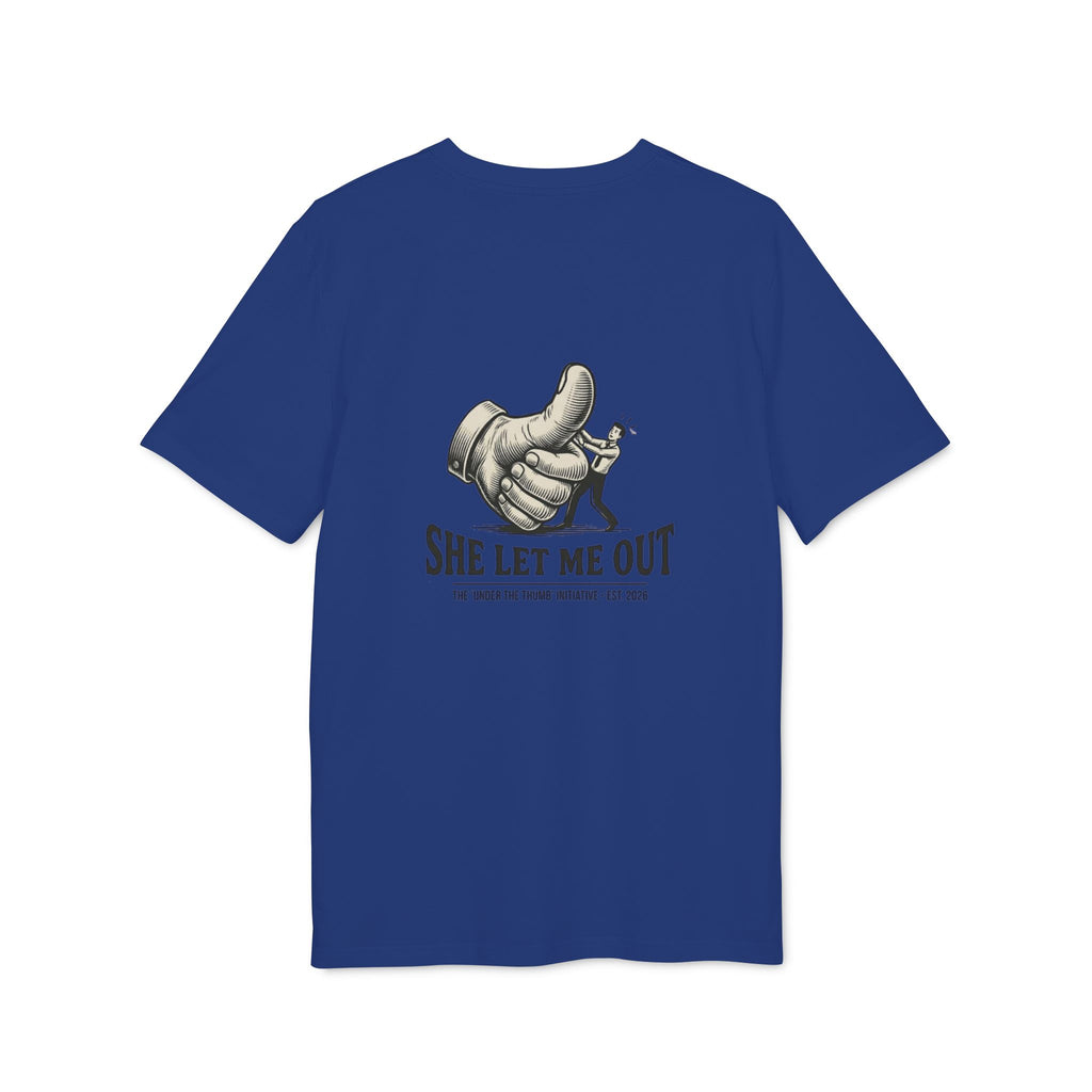 She Let Me Out ,Original , Back Trademark Thumb initiative,Premium