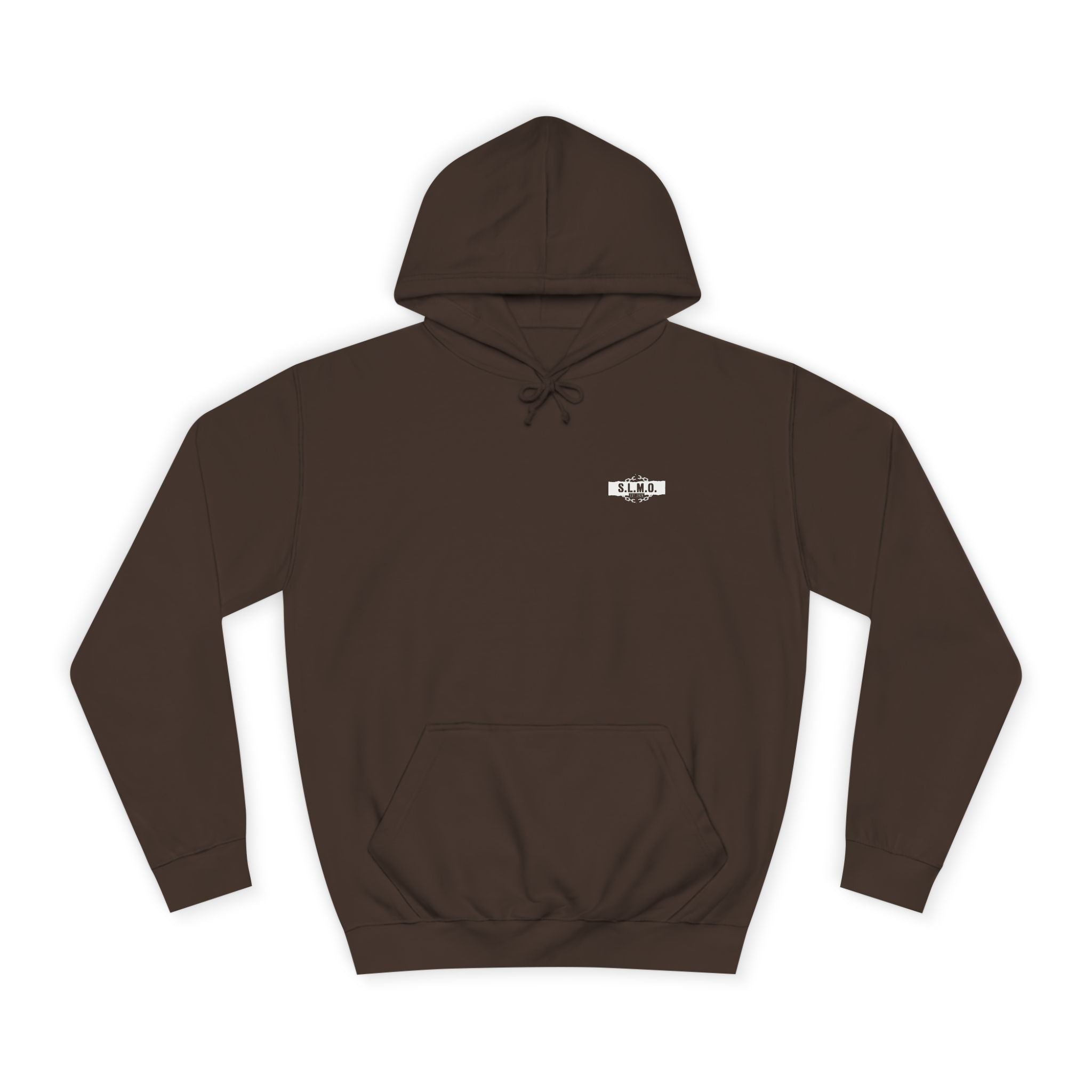 S.L.M.O White Chain Hoodie -Comfort Fit