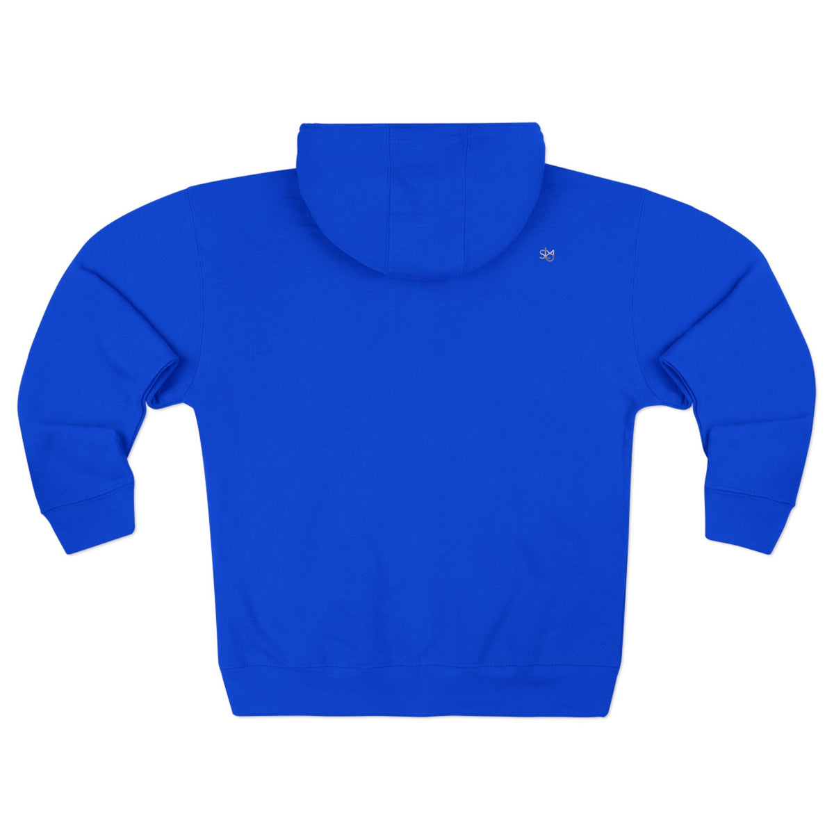 SLMO Silver Edition Back Shoulder Tag , Full Zip Hoodie