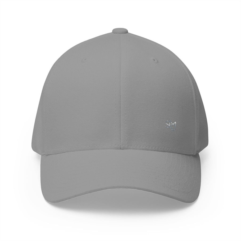 SLMO Silver Edition Embroidered — Structured Closed-Back Cap